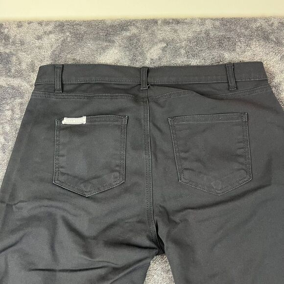 Blue Delta Custom Black Jeans USA Men's 35X27.5 Stretch Straight PF10 *Read - Picture 11 of 12